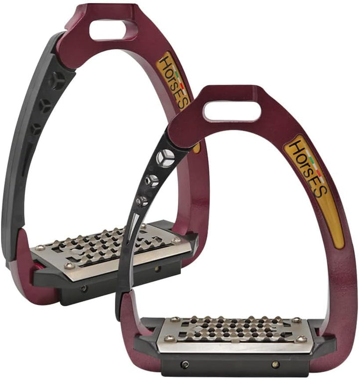Horses Sicherheitsbügel, entworfen für maximale Sicherheit und Komfort des Reiters, modern und elega