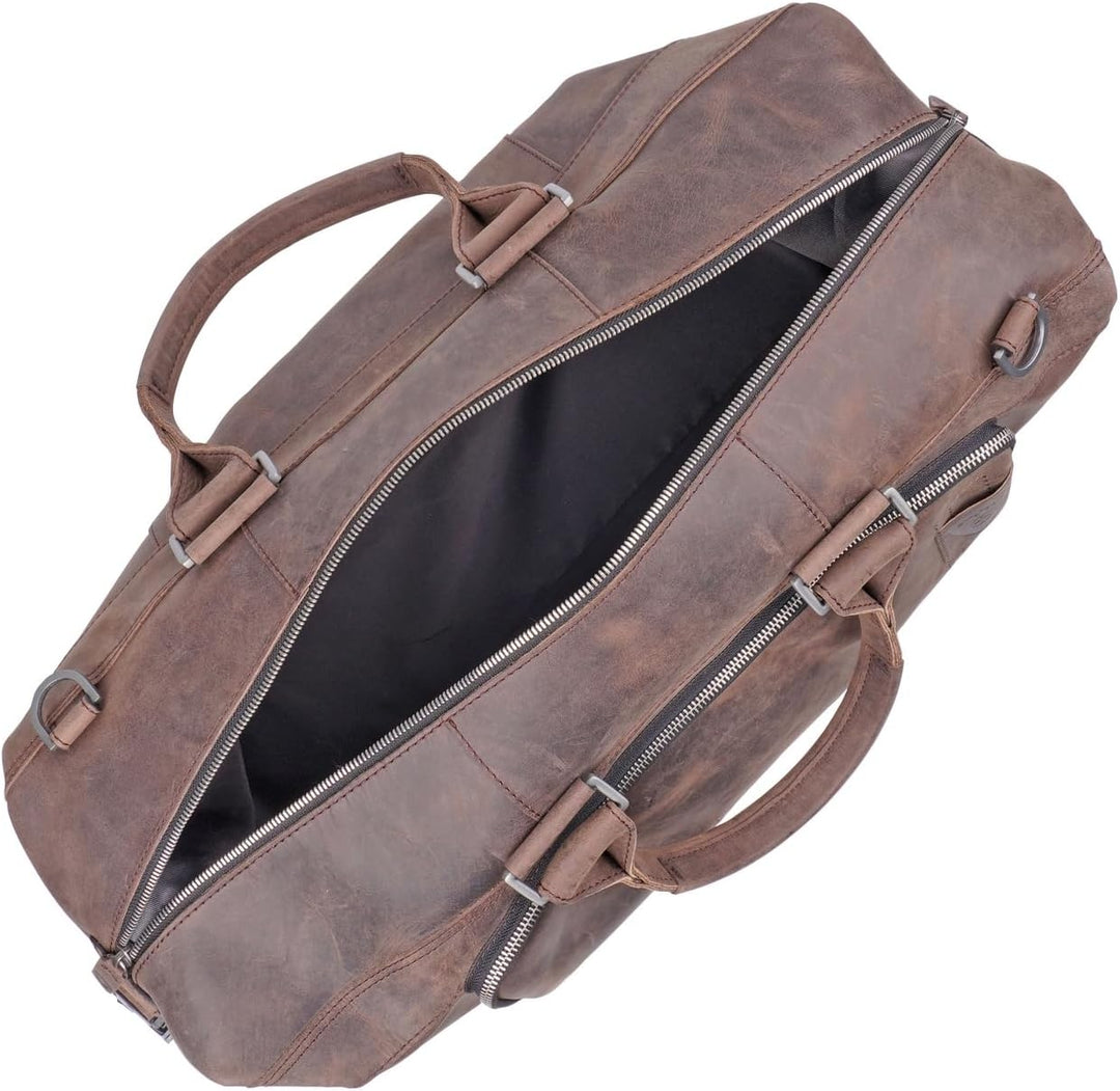 Strellson - Richmond Landon Weekender MHz Dunkelbraun Farbe:dunkelbraun / Material:cow Leather Einhe