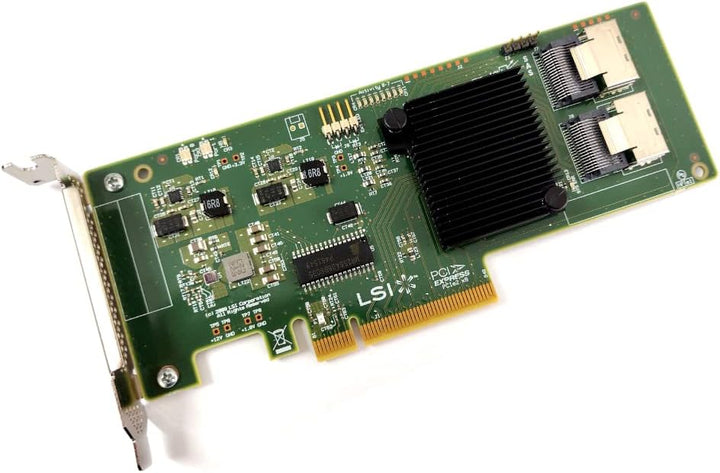 LSI LOGIC LSI00194 Host Bus Adapter (SGL 8-Port, 8X PCIe 2.0, 2X SAS, RAID 0/1/1E/10/JBOD)