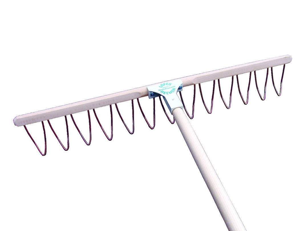 Lofer Drahtbügelrechen 79 cm mit 13 V-Zinken