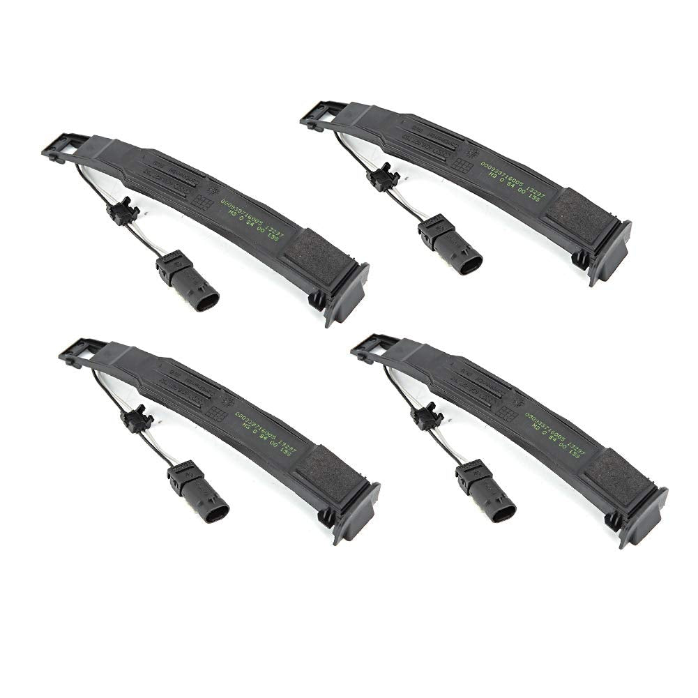 Türgriffsensor, 4-tlg. Türgriffsensor, Stiftschalter, Passend für A1 A4 Avant A6 4G8927753, Schwarz