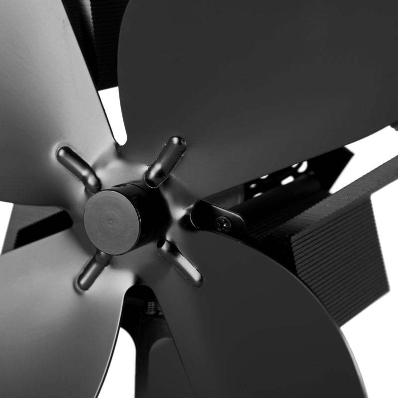 raik R1100 Raik Kaminventilator, Ofenventilator, lautloser und stromloser Lüfter für Kamine, mit 4
