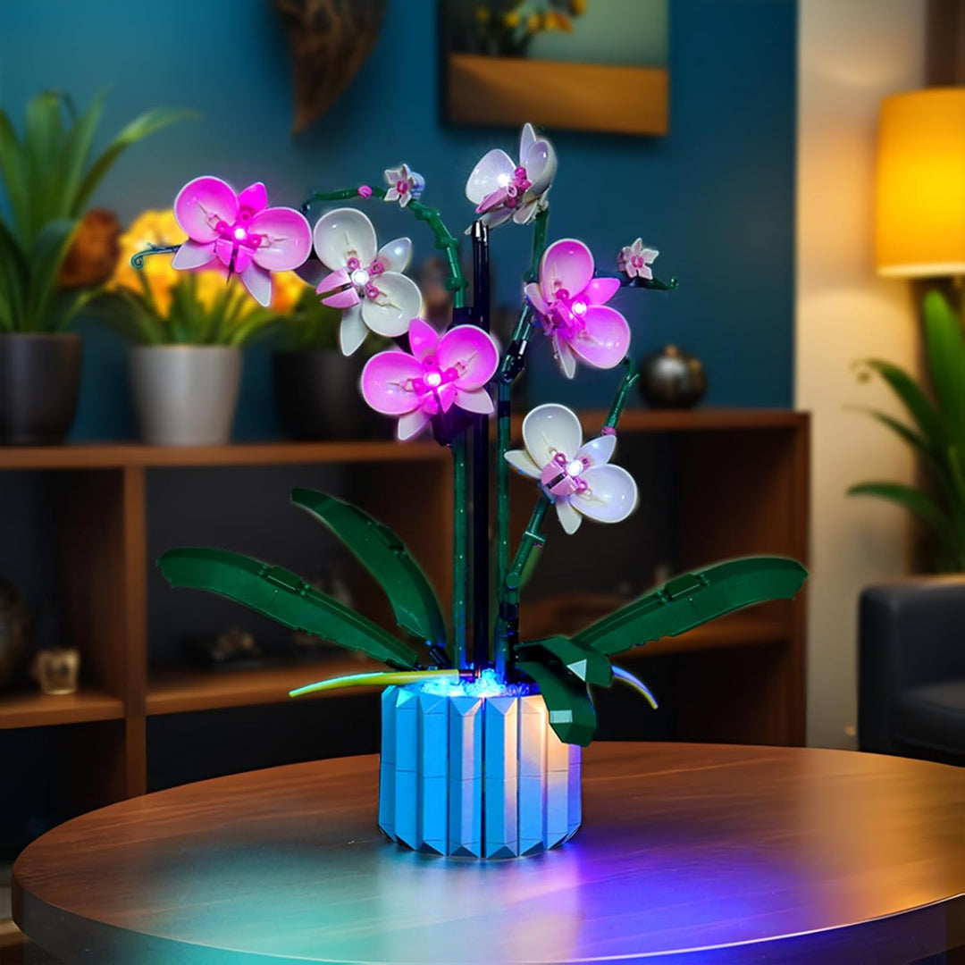 Led Licht Set für Lego 10311 Icons Orchidee Set（Kein Lego-Modell enthalten, BrickBling DIY Beleuchtu