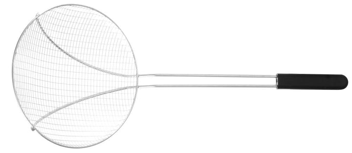 HENDI Frittierlöffel, mit PA Griff, extra tiefe Kelle, Zum Kochen und Frittieren, ø240x(L)600mm, Ede