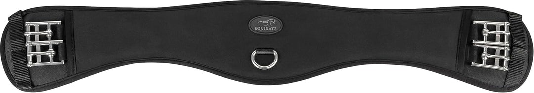 Equinate Kurzgurt Fremont mit 20mm Memory Foam 40cm - anatomischer Bauchgurt, Dressurgurt, Sattelgur