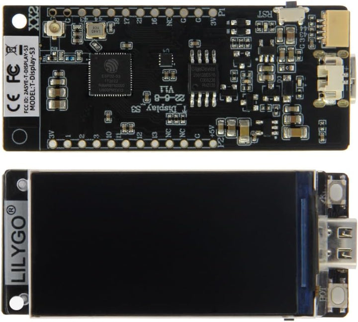 LILYGO T-Display-S3 ESP32-S3 ST7789 LCD-Display TTGO Entwicklungsplatine ESP32-S3 Nicht lötbare Stif