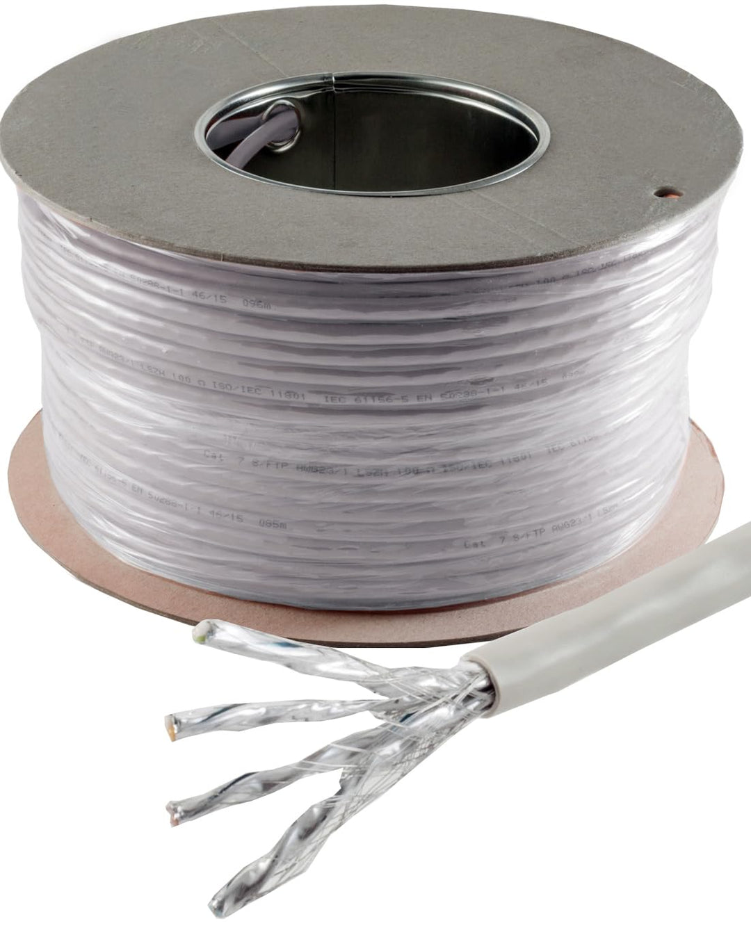 CAT 6 Verlegekabel Netzwerkkabel CAT.6 LAN Halogenfrei Installationskabel CAT6 Kabel Netzwerk Verkab
