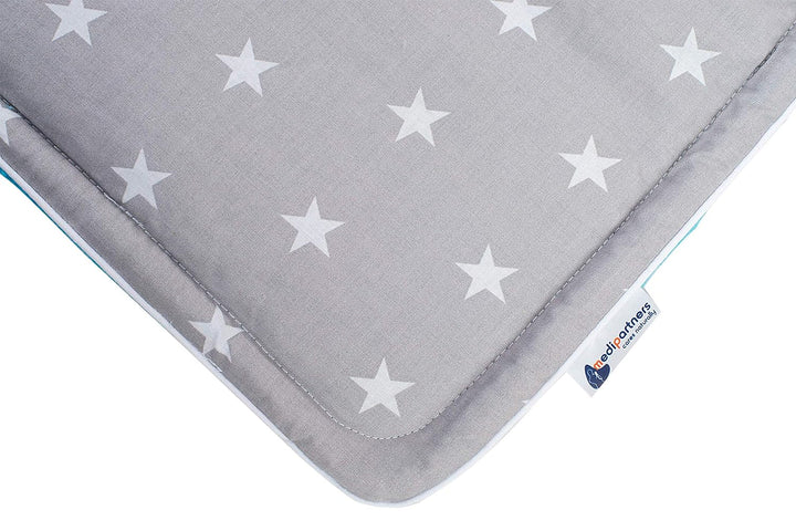 Medi Partners Universal Sitzauflage Kinderwagen & Buggys Sitzeinglage Kinderwagendecke 5tgl Gurtpols