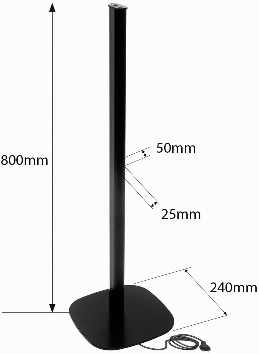 Vebos Standfuss für Samsung HW-Q935D/HW-Q930D EIN Paar - Eleganter Lautsprecher Ständer, Halterung f