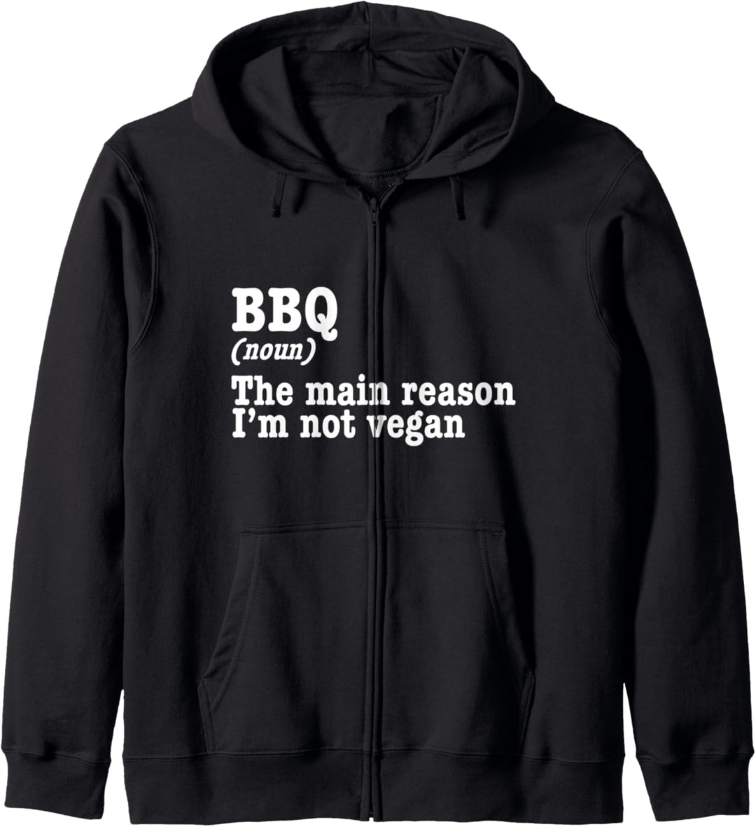 BBQ Definition - Barbecue BBQ Smoker Grill Chef Kapuzenjacke