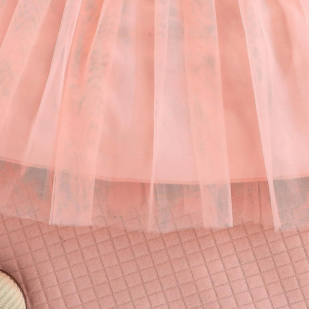 Kleinkind Baby Mädchen Bowknot Tutu Kleid und Cardigan Set 2 Stück ärmellosem Tüllkleid mit Blumenmu