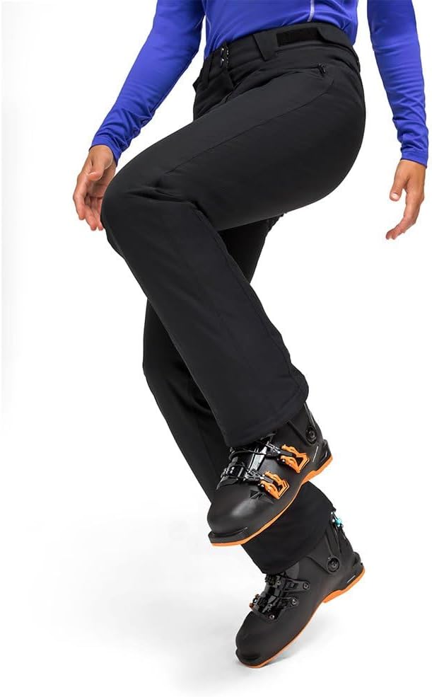 Maier Sports Beate, Damen Skihose, wasserdichte Schneehose, Schützender Schneefang und Verstellbarer