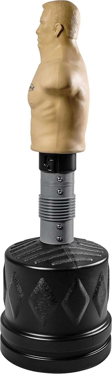 Bad Company Bob der Box-Dummy I Höhenverstellbarer Boxsack-Torso für gezieltes Kombinationstraining