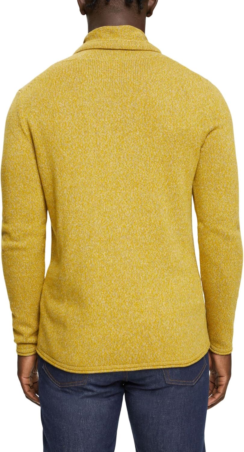 ESPRIT Herren Pullover M 769/Dusty Yellow 5, M 769/Dusty Yellow 5