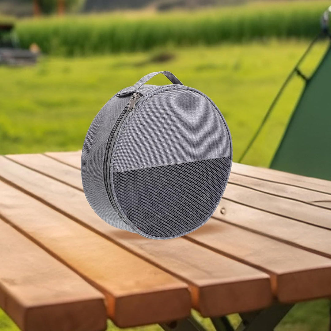 TOYANDONA Camping Geschirrbeutel Mit Netzfach Oxford Stoff Organizer Tasche Für Teller Besteck & Küc