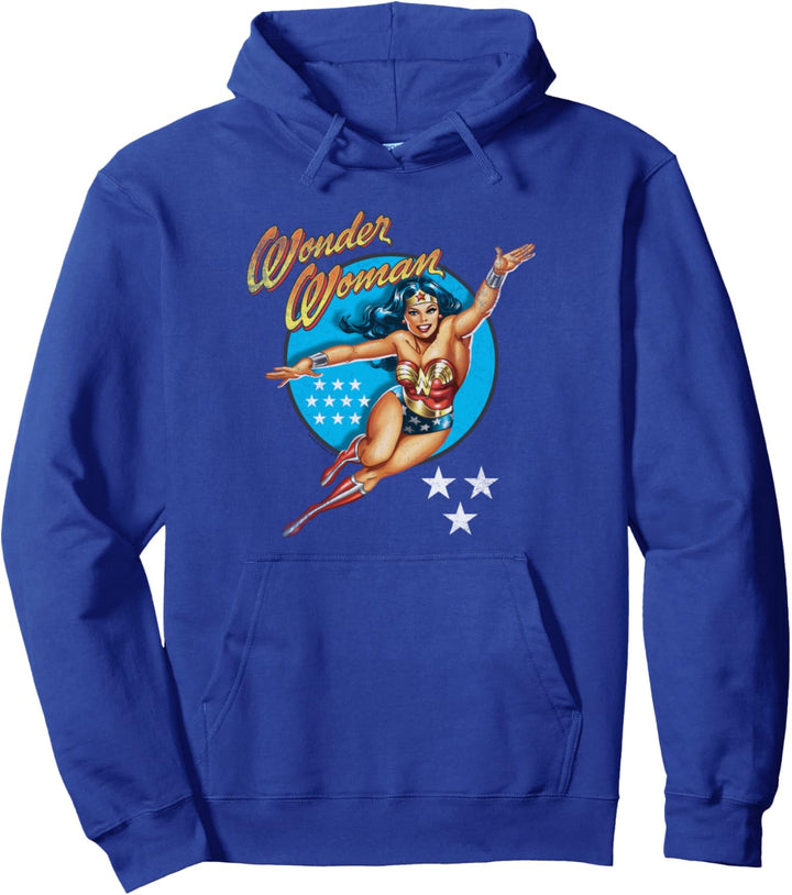 Wonder Woman Vintage Pullover Hoodie