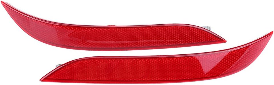 Heckreflektor, langlebiger linker und rechter Heckstossstangenreflektor Hochwertige Stossstangenleuc