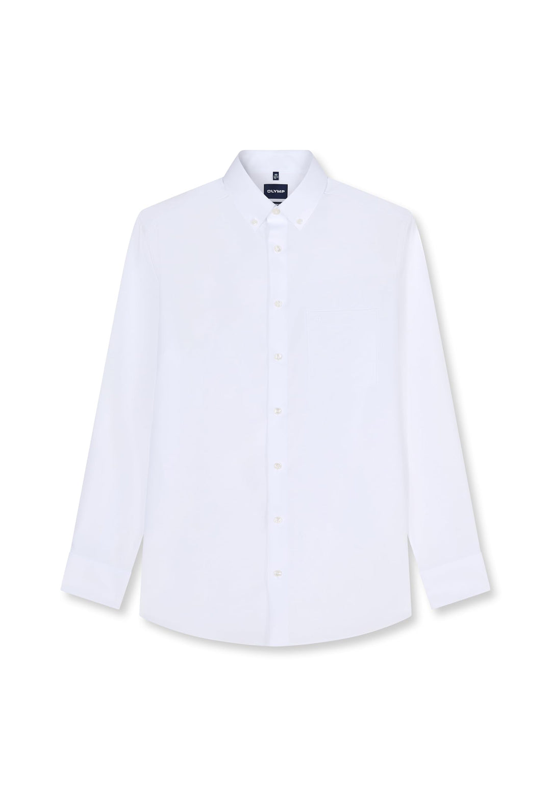 OLYMP Herren Businesshemd Langarm Luxor,Kariert,modern fit,Button-Down-Kragen