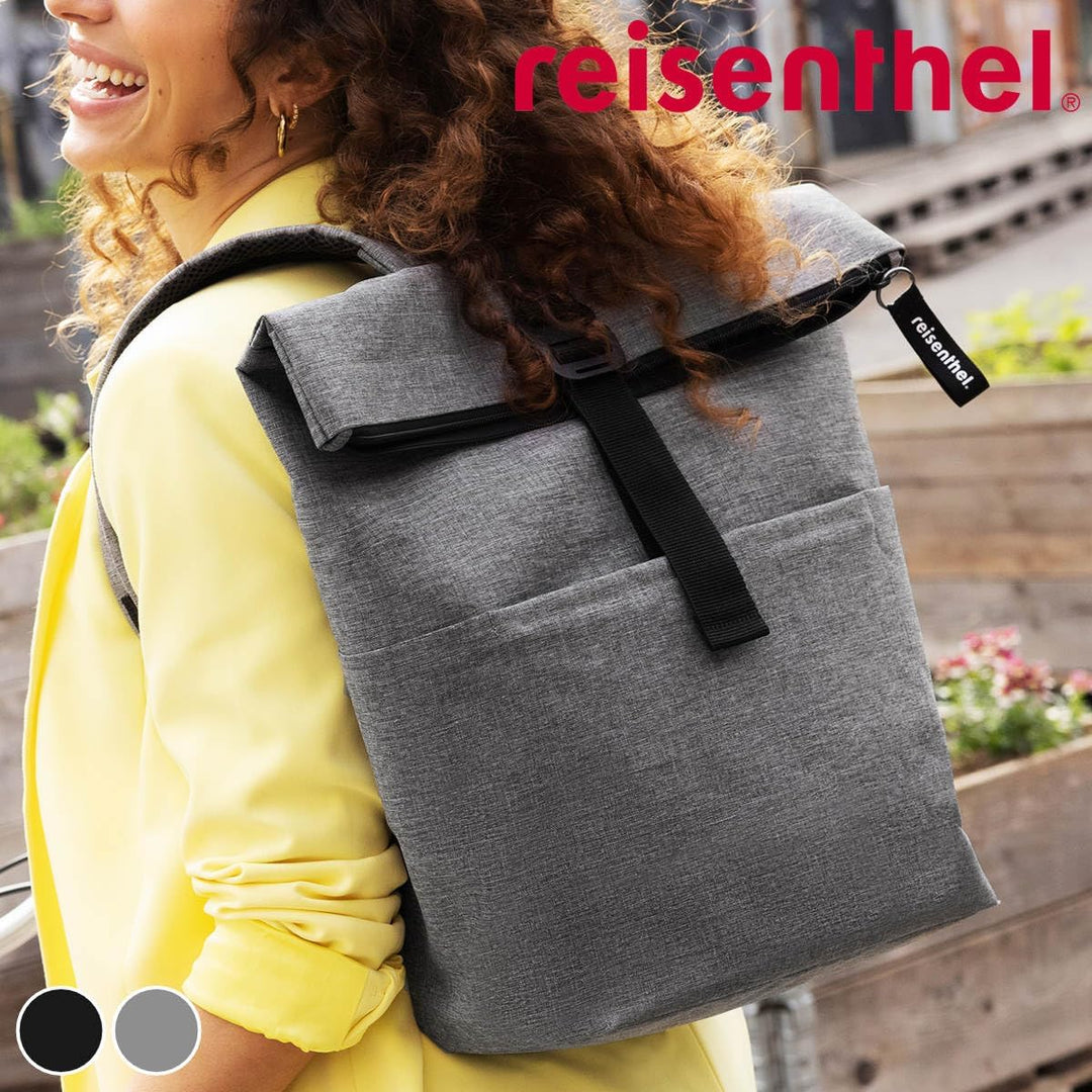 reisenthel rolltop backpack - urbaner und stylischer Rucksack, modernes Design, geräumiger Rucksack