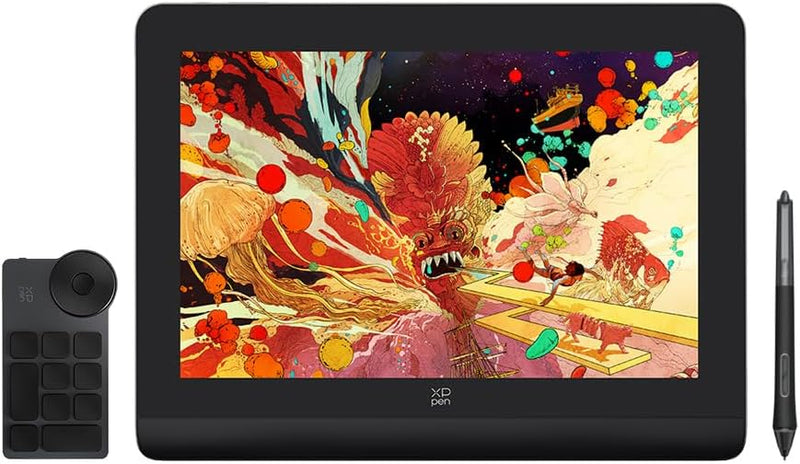 XP-PEN Artist Pro 14 2 Gen. Grafikdisplay, 14 Zoll Grafiktablett, volllaminiertes Pen Display 16K ba