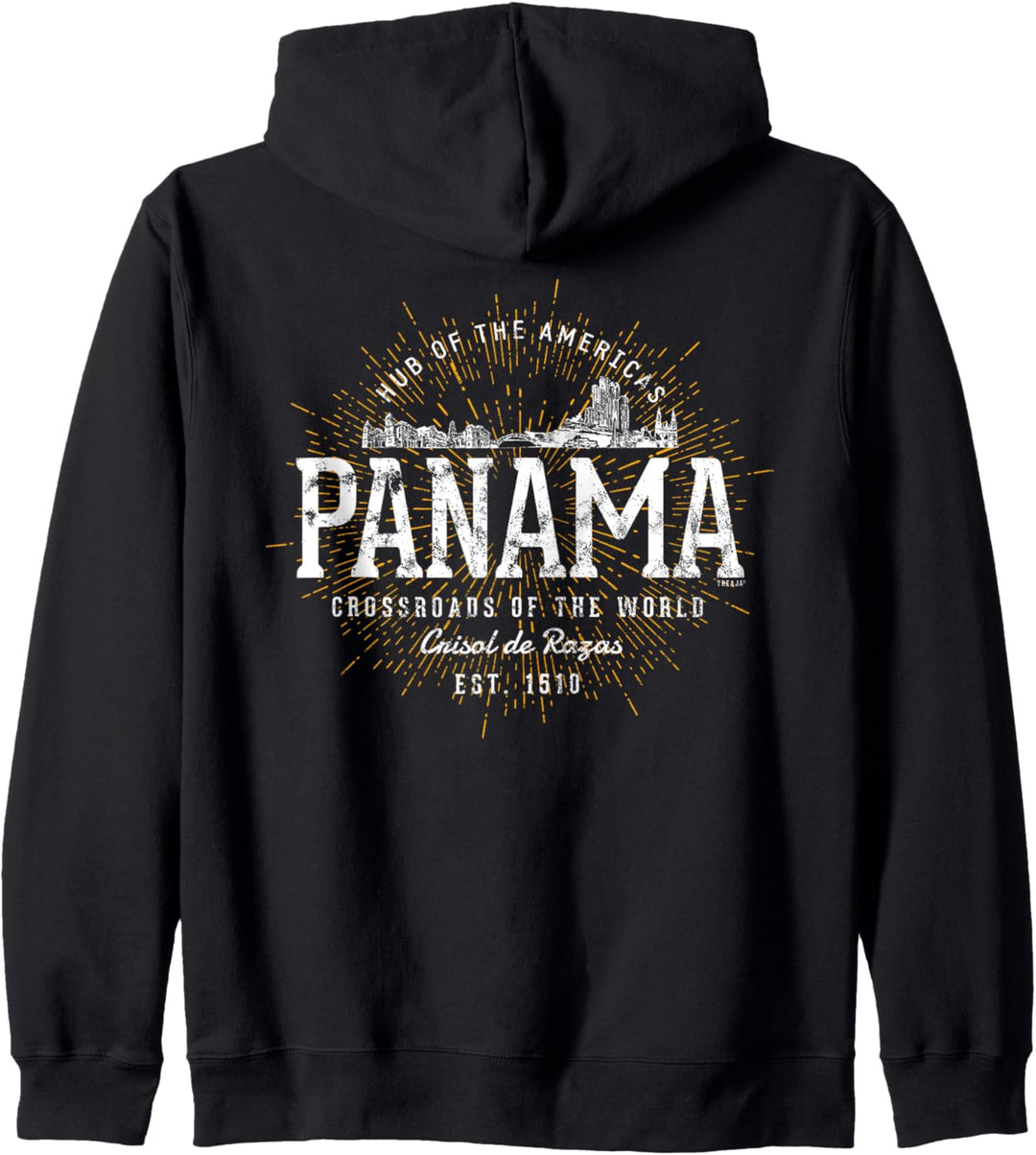 Retro Panama Vintage Kapuzenjacke