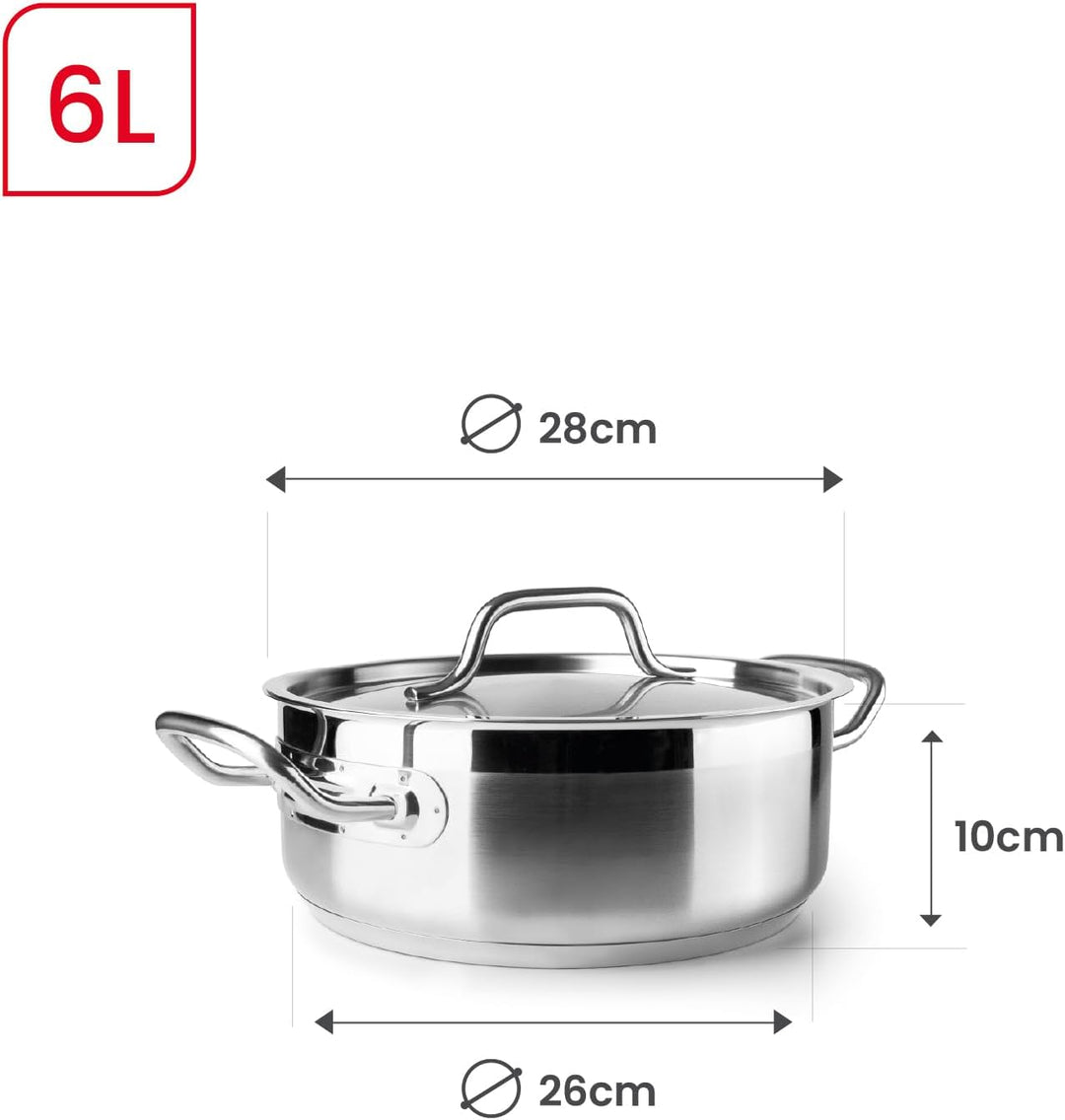 IBILI 607528 Kochtopf 18/10 Steel
