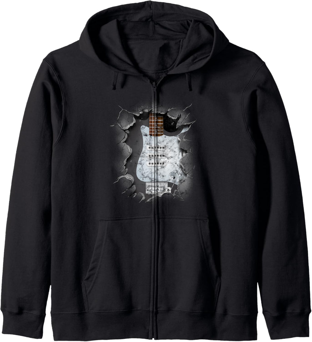 Gitarre Geschenke Gitarristen Guitar Player Gitarrenspieler Kapuzenjacke