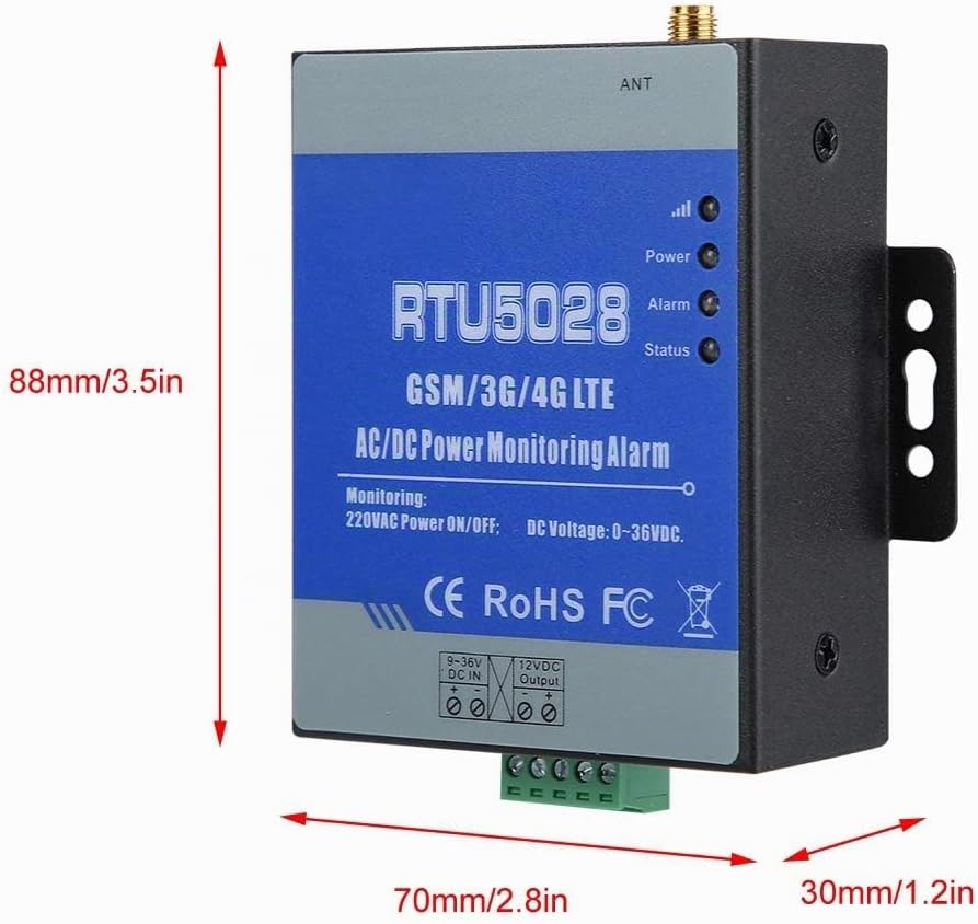 Leapiture GSM-Alarmsystem RTU5028 GSM-Spannungsstatusüberwachung für Stromausfall/Wiederherstellungs