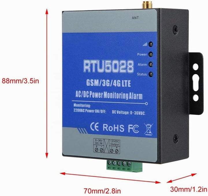 Leapiture GSM-Alarmsystem RTU5028 GSM-Spannungsstatusüberwachung für Stromausfall/Wiederherstellungs