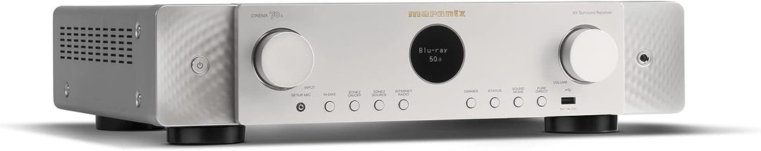 Marantz Cinema 70s 7.2-Kanal AV-Receiver, HiFi Verstärker, Alexa kompatibel, 6 HDMI Eingänge und 1 A