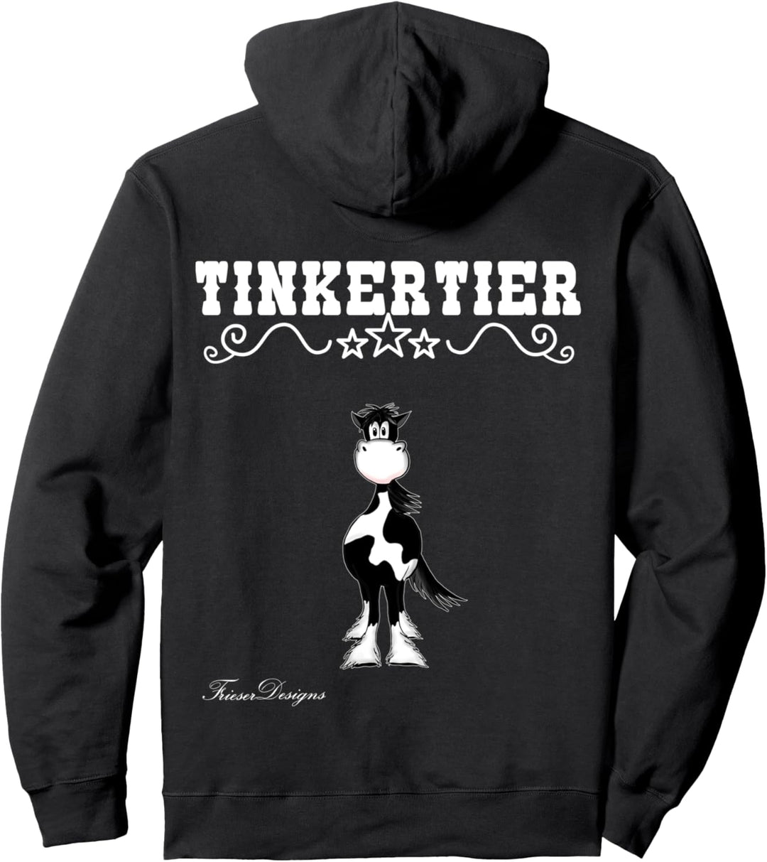 Tinkertier ein süsses comic Irish Tinker Pferde Pullover Hoodie