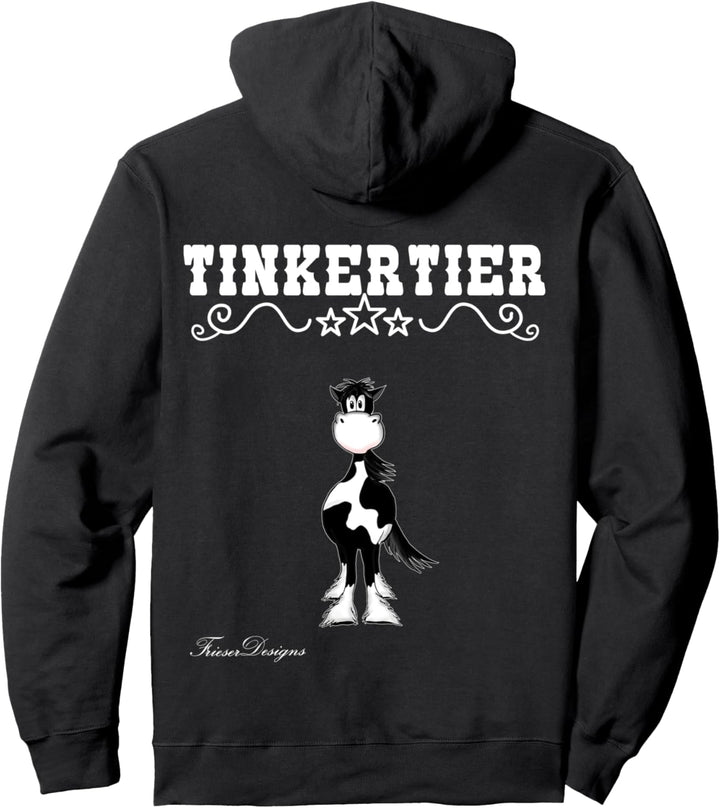 Tinkertier ein süsses comic Irish Tinker Pferde Pullover Hoodie