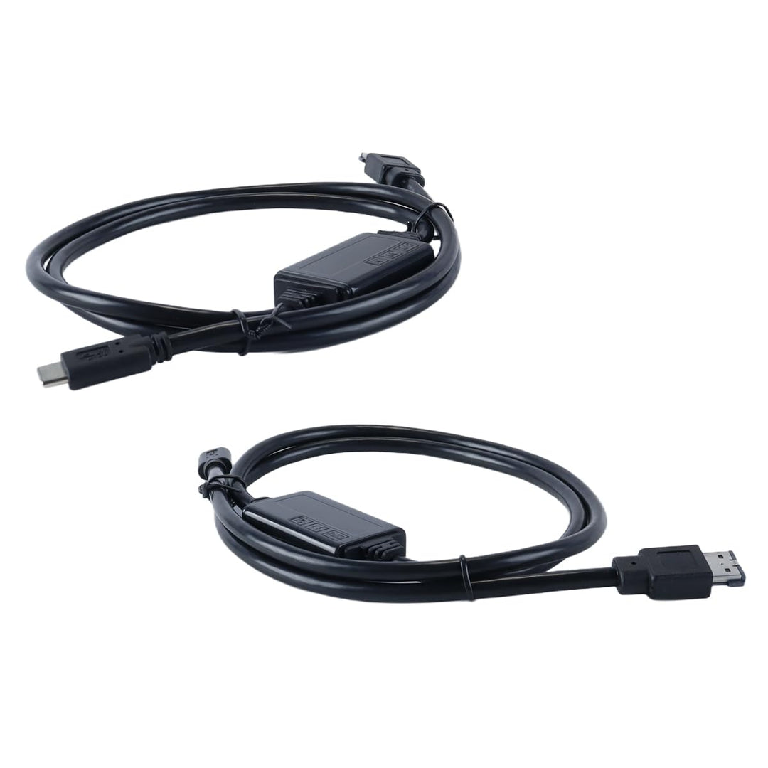 Ausi USB Typ C Stecker Host zu ESATA ESATAp HDD Kabel für Laptop PC