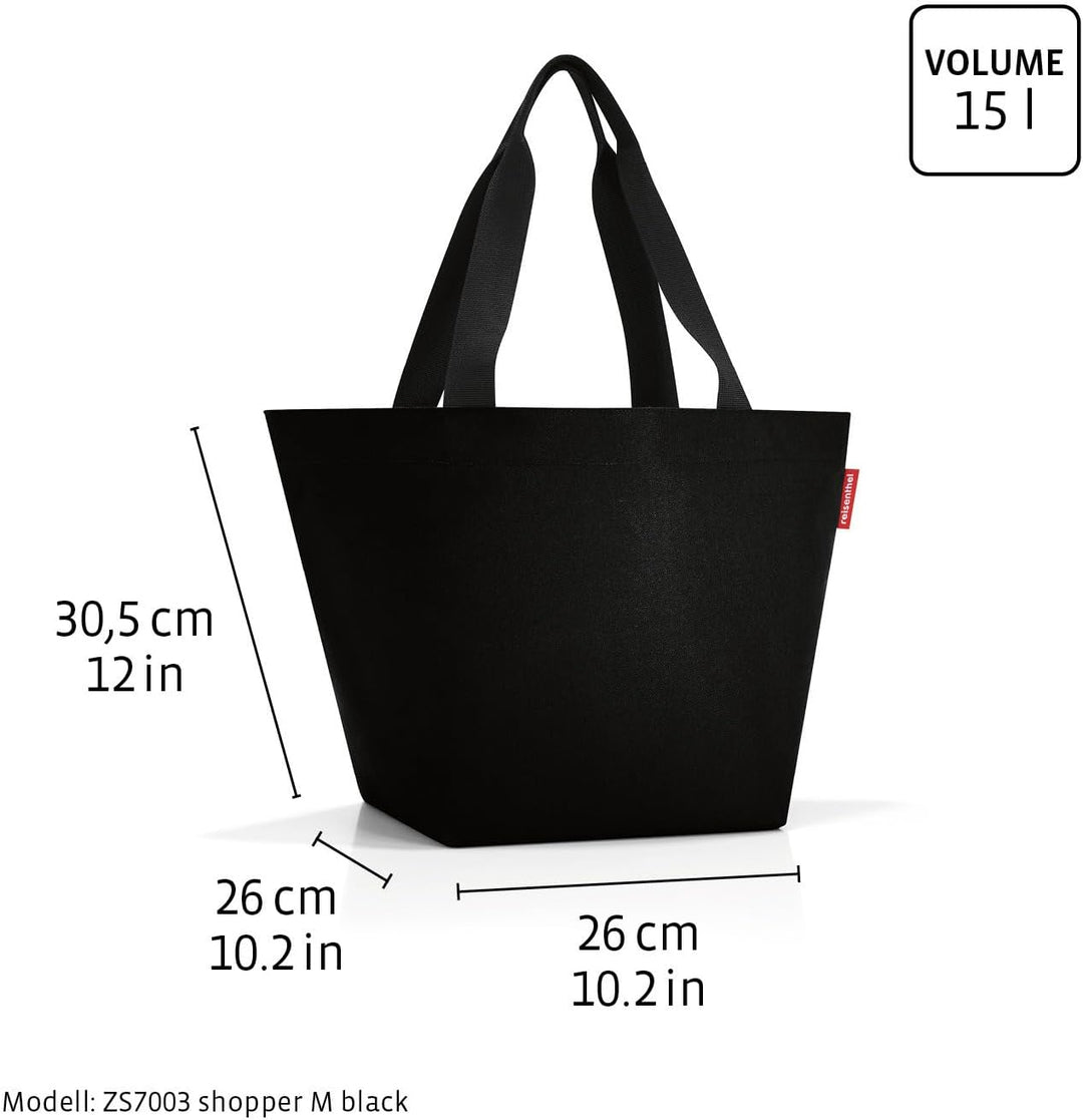 reisenthel shopper cord dark matcha – Geräumige Shopping Bag und edle Handtasche in einem – Aus wass