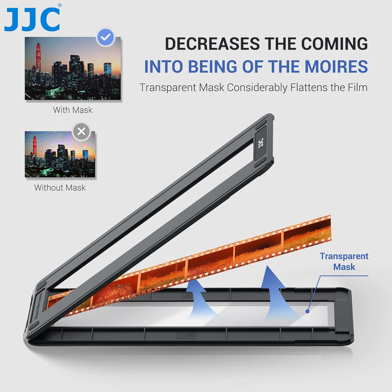JJC 35mm / 135 Negative Filmhalterung Magnetischer Halter zum Scannen von 24 x 36mm Filmen auf Stand