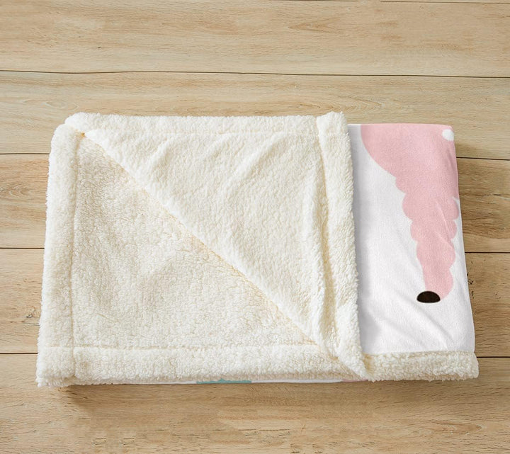 Mädchen Lama Kuscheldecke Schöne Lama Alpaka Design Wohndecke Kaktus Gedruckt Flanell Fleecedecke 15