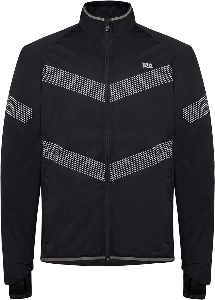 TAO Winddichte Herren Laufjacke | Nachhaltig & fair NOX black L