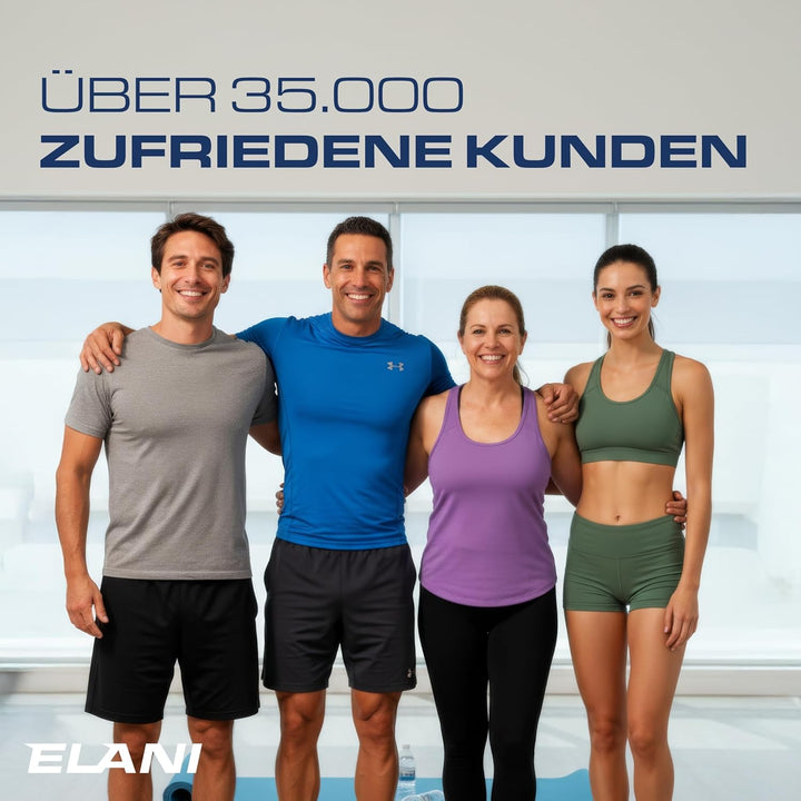 ELANI – Klimaneutrale Klimmzugstange für Türrahmen ohne Bohren mit innovativer Gewindesperre für sic