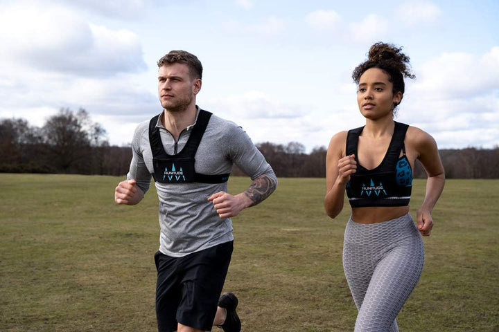 RUNITUDE Laufweste Handytasche Joggen Handyhalterung | Laufen Handy Brusttasche Running Weste V1 | P