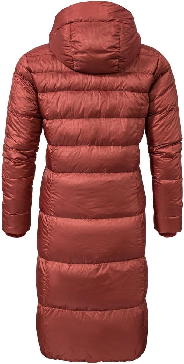 Schöffel Damen Down Coat Kenosha burlwood 44, burlwood 44