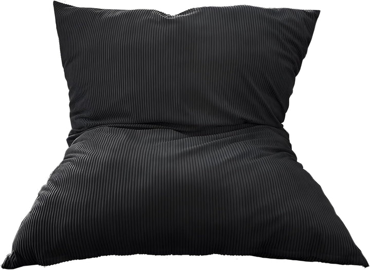 Riesiger Sitzsack XXL für Innenbereich, aus Cordsamt, 180 x 140 cm, weich, bequem und abnehmbar, gro