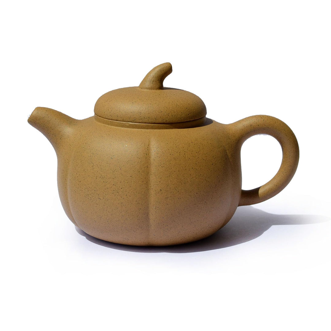 Teekanne 237 ml chinesische Yixing Zisha Teekanne Sesamgelber Schlamm