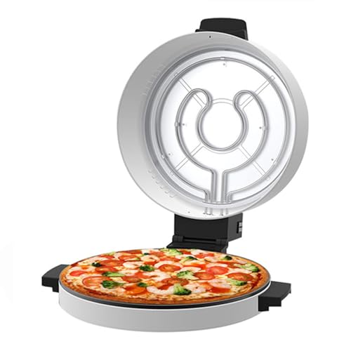 Pizza-Maker, 11,8-Zoll-Pizzamaschine, Neu Verbesserter Cool-Touch-Griff, Antihaftbeschichtete Platte