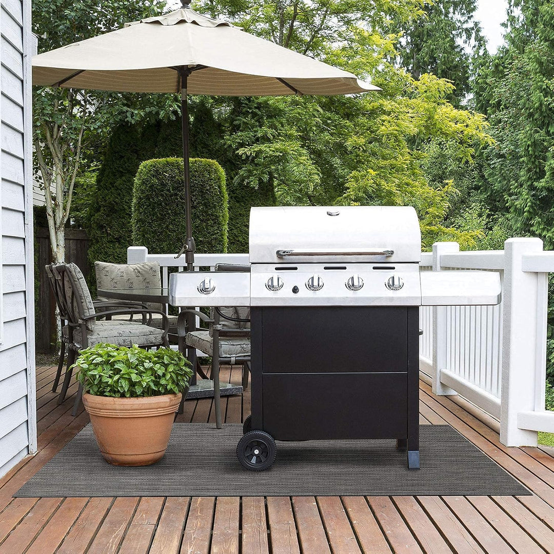 Floordirekt Grillschutzmatte | Schwer entflammbar | 2 Grössen | 5 Designs | Grillmatten zum Grillen