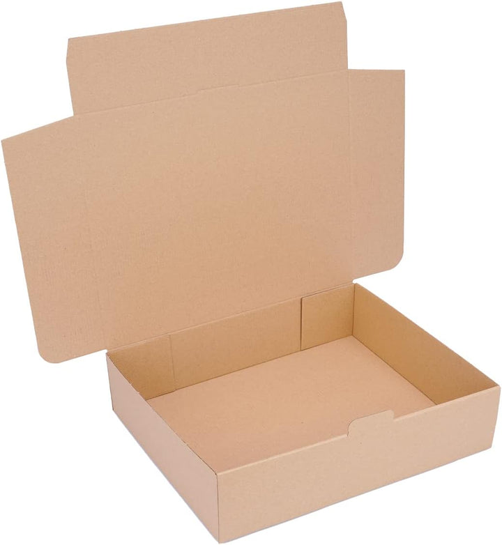 50 Faltschachteln Braun | 365 x 300 x 95mm - WP M | Versandkarton DHL Karton Hermes DPD GLS Verpacku