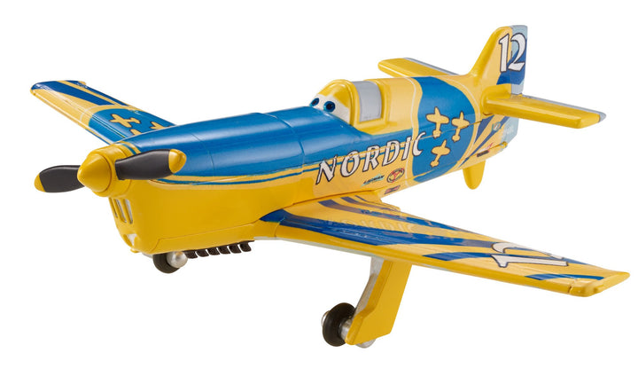 Mattel 25X9459 - Disney Planes Gunnar Viking Diecast Aircraft, Spielzeugfigur, Gunnar Viking