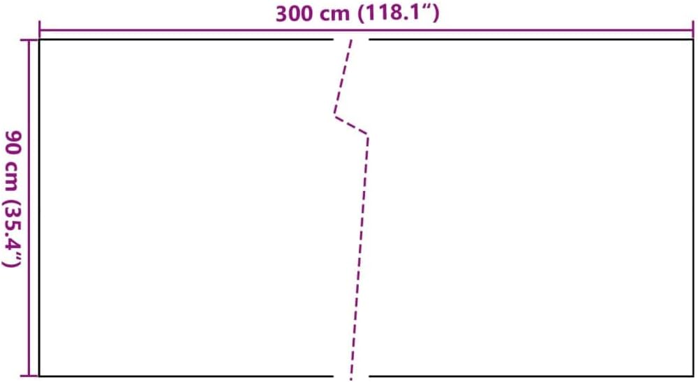 vidaXL Balkon Sichtschutz, Balkonbespannung Rattan-Optik, Sonnenschutz Windschutz für Terrasse Garte