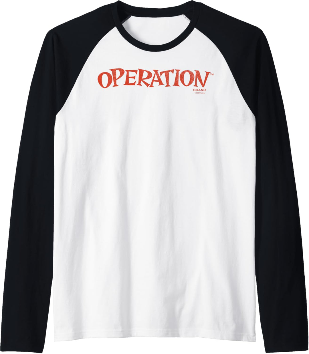 Operation Classic Game Board Retro Logo Raglan