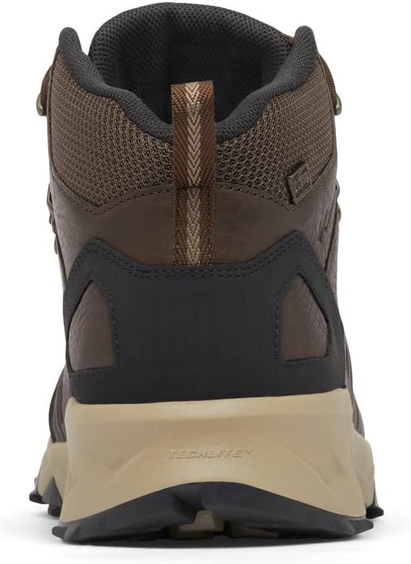 Columbia Herren Peakfreak Ii Mid Outdry Wp Leather Wanderstiefel 47 EU Cordovan X Black, 47 EU Cordo