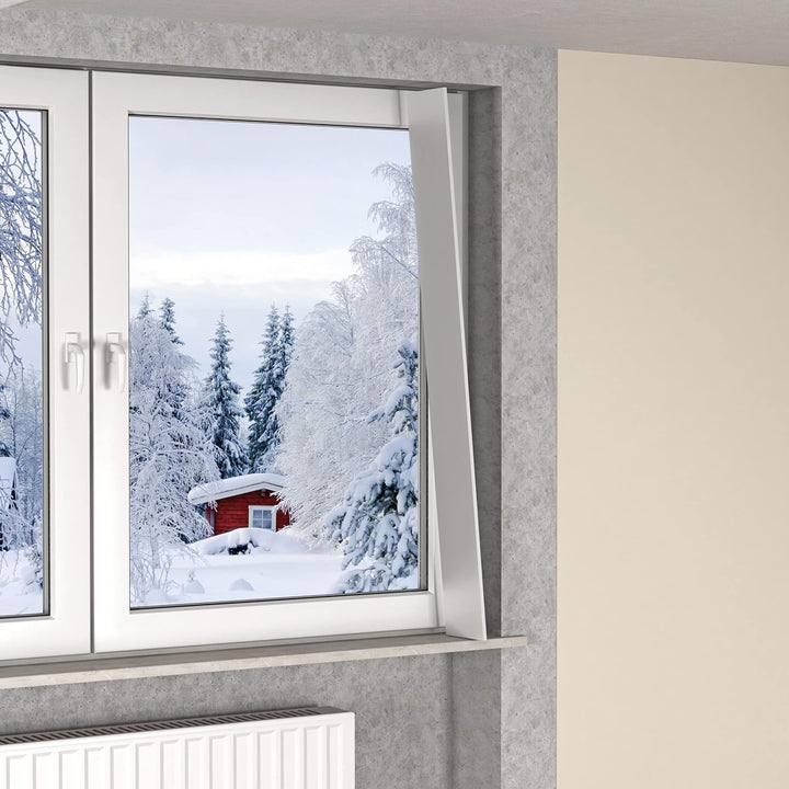CLIMAPOR Dämmplatte Fensterlaibung/Rollladenkasten, weiss, 124 x 27 cm x 9 mm, 9 Packstücke (= 9 qm)